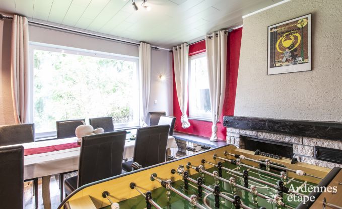 Urlaub mitten in der Natur in den Ardennen: Ger�umige Villa in Houffalize (Nadrin) f�r 28 Personen mit zahlreichen Annehmlichkeiten und Dienstleistungen, Haustiere willkommen