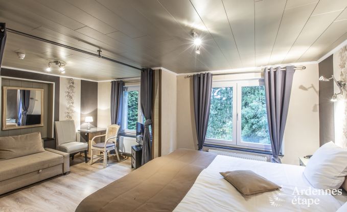 Urlaub mitten in der Natur in den Ardennen: Ger�umige Villa in Houffalize (Nadrin) f�r 18 Personen mit zahlreichen Annehmlichkeiten und Dienstleistungen, Haustiere willkommen