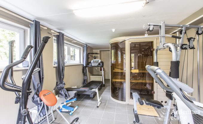 Urlaub mitten in der Natur in den Ardennen: Ger�umige Villa in Houffalize (Nadrin) f�r 18 Personen mit zahlreichen Annehmlichkeiten und Dienstleistungen, Haustiere willkommen