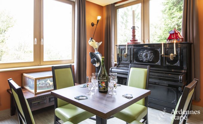Urlaub mitten in der Natur in den Ardennen: Ger�umige Villa in Houffalize (Nadrin) f�r 18 Personen mit zahlreichen Annehmlichkeiten und Dienstleistungen, Haustiere willkommen