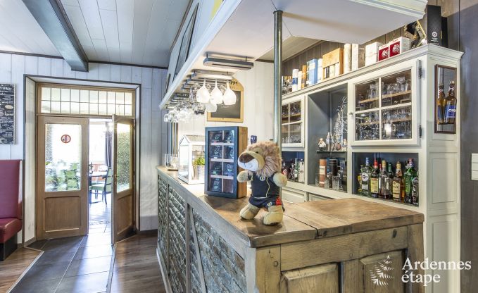 Urlaub mitten in der Natur in den Ardennen: Ger�umige Villa in Houffalize (Nadrin) f�r 18 Personen mit zahlreichen Annehmlichkeiten und Dienstleistungen, Haustiere willkommen