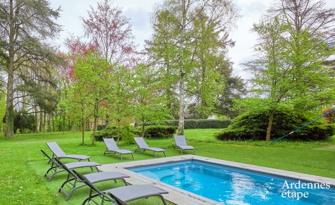 Wunderschn renoviertes Schloss mit Pool in Nassogne, Ardennen
