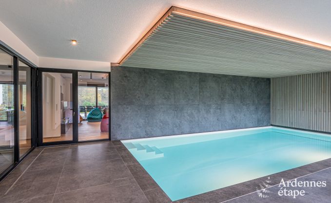 Ferienhaus Neufchteau 22/24 Pers. Ardennen Schwimmbad Wellness Behinderten gerecht