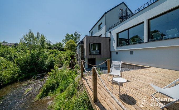 Ferienhaus Neufchteau 22/24 Pers. Ardennen Schwimmbad Wellness Behinderten gerecht