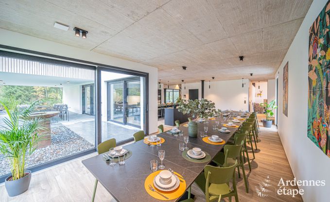 Ferienhaus Neufchteau 22/24 Pers. Ardennen Schwimmbad Wellness Behinderten gerecht