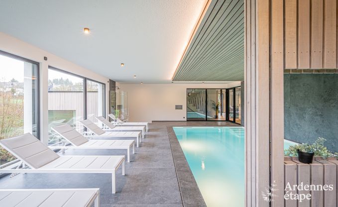 Ferienhaus Neufchteau 22/24 Pers. Ardennen Schwimmbad Wellness Behinderten gerecht