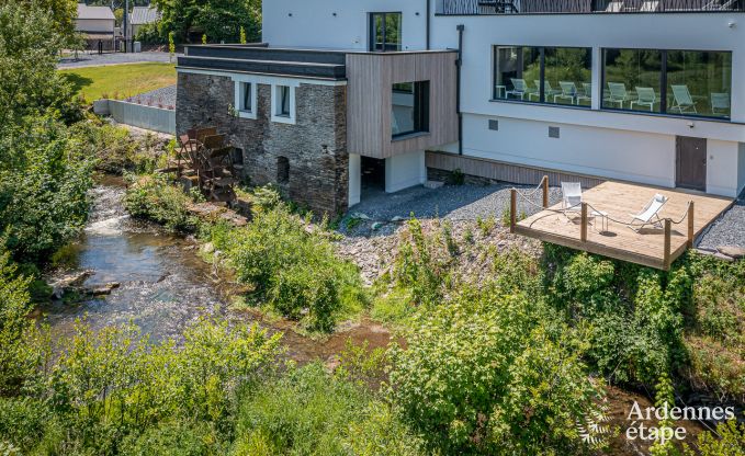 Ferienhaus Neufchteau 22/24 Pers. Ardennen Schwimmbad Wellness Behinderten gerecht