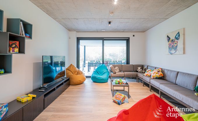 Ferienhaus Neufchteau 22/24 Pers. Ardennen Schwimmbad Wellness Behinderten gerecht