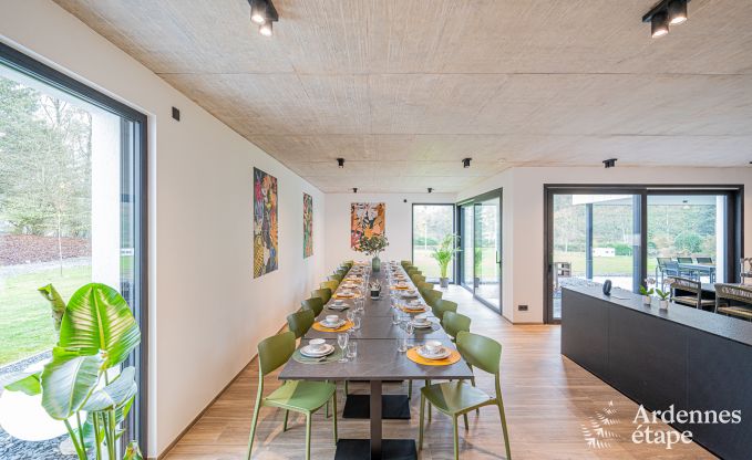 Ferienhaus Neufchteau 22/24 Pers. Ardennen Schwimmbad Wellness Behinderten gerecht