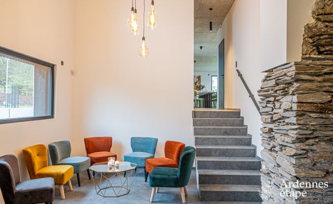 Ferienhaus Neufchteau 22/24 Pers. Ardennen Schwimmbad Wellness Behinderten gerecht