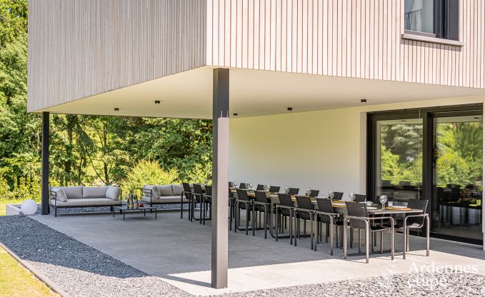 Ferienhaus Neufchteau 22/24 Pers. Ardennen Schwimmbad Wellness Behinderten gerecht