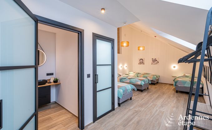 Ferienhaus Neufchteau 22/24 Pers. Ardennen Schwimmbad Wellness Behinderten gerecht