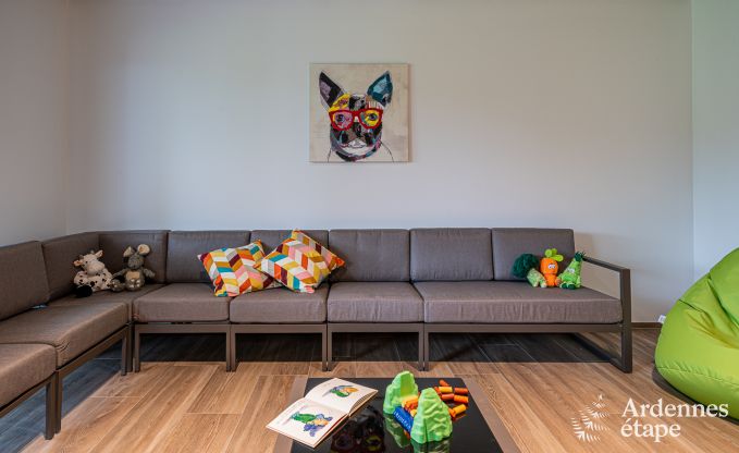 Ferienhaus Neufchteau 22/24 Pers. Ardennen Schwimmbad Wellness Behinderten gerecht