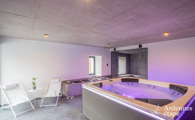 Ferienhaus Neufchteau 22/24 Pers. Ardennen Schwimmbad Wellness Behinderten gerecht