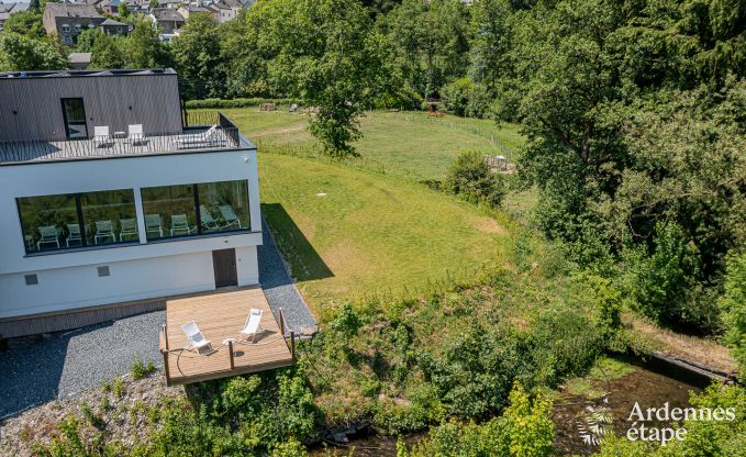 Ferienhaus Neufchteau 22/24 Pers. Ardennen Schwimmbad Wellness Behinderten gerecht