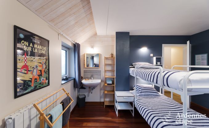 Komfortables Ferienhaus in Neufchateau, ideal fr 15 Personen, mit Whirlpool, Sauna und Spielmglichkeiten