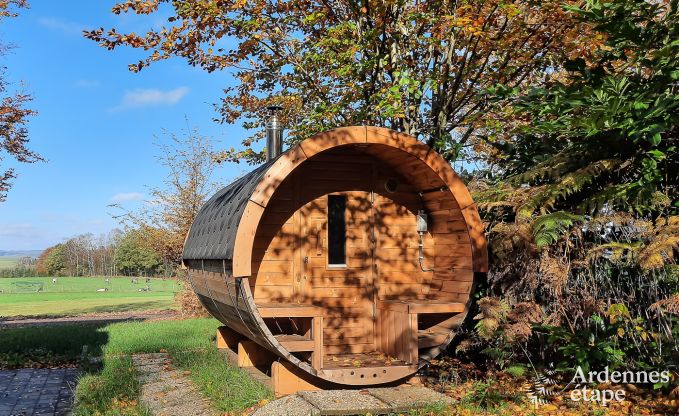 Komfortables Ferienhaus in Neufchateau, ideal fr 15 Personen, mit Whirlpool, Sauna und Spielmglichkeiten