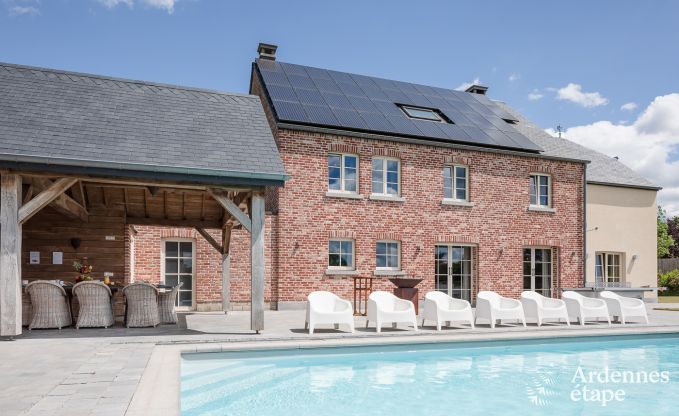 Luxusvilla Noiseux 8 Pers. Ardennen Schwimmbad Wellness