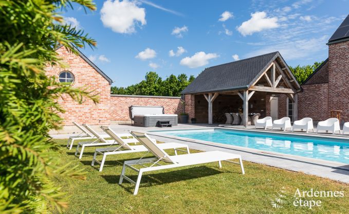 Luxusvilla Noiseux 12 Pers. Ardennen Schwimmbad Wellness
