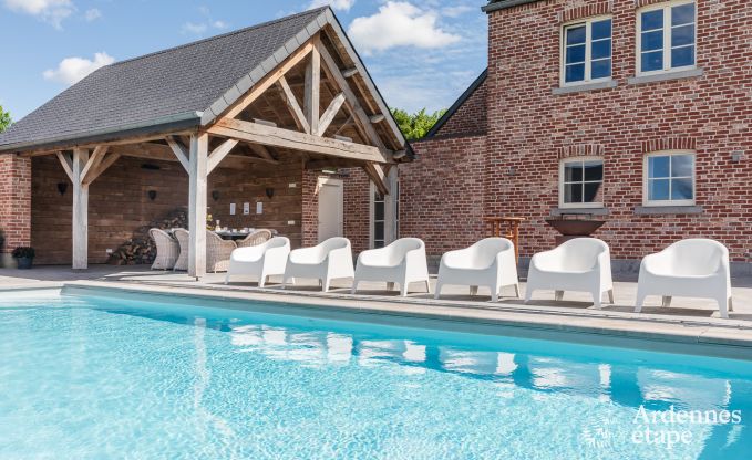 Luxusvilla Noiseux 8 Pers. Ardennen Schwimmbad Wellness