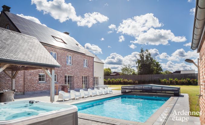 Luxusvilla Noiseux 12 Pers. Ardennen Schwimmbad Wellness