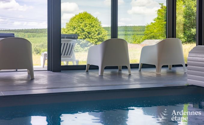 Luxusvilla Odeigne 21 Pers. Ardennen Schwimmbad Wellness Behinderten gerecht