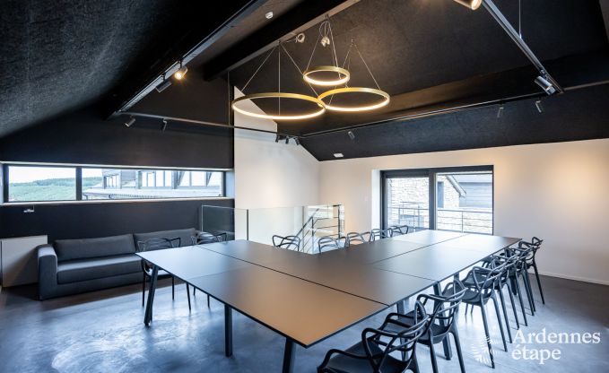 Luxusvilla Odeigne 21 Pers. Ardennen Schwimmbad Wellness Behinderten gerecht