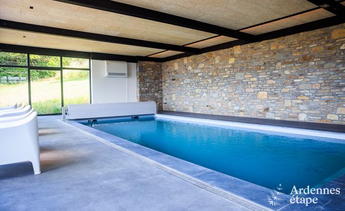 Luxusvilla Odeigne 21 Pers. Ardennen Schwimmbad Wellness Behinderten gerecht