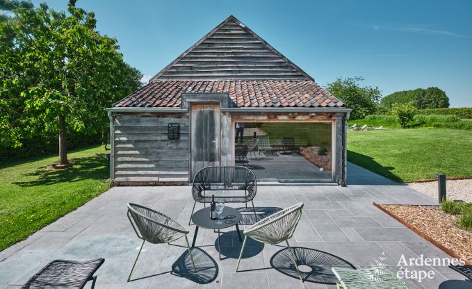 Ferienhaus Ohey 5 Pers. Ardennen Schwimmbad Wellness