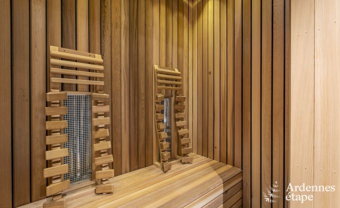 Ferienhaus Ohey 5 Pers. Ardennen Schwimmbad Wellness