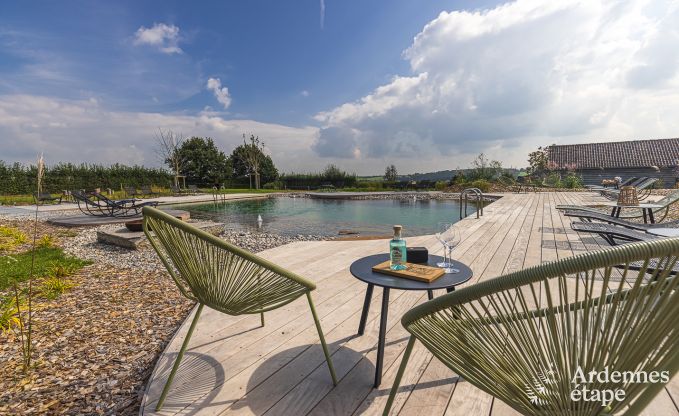 Ferienhaus Ohey 5 Pers. Ardennen Schwimmbad Wellness