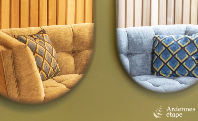 Ferienhaus Ohey 5 Pers. Ardennen Schwimmbad Wellness