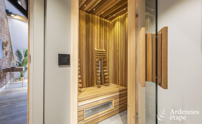 Ferienhaus Ohey 5 Pers. Ardennen Schwimmbad Wellness