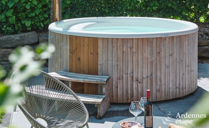 Ferienhaus Ohey 4 Pers. Ardennen Schwimmbad Wellness