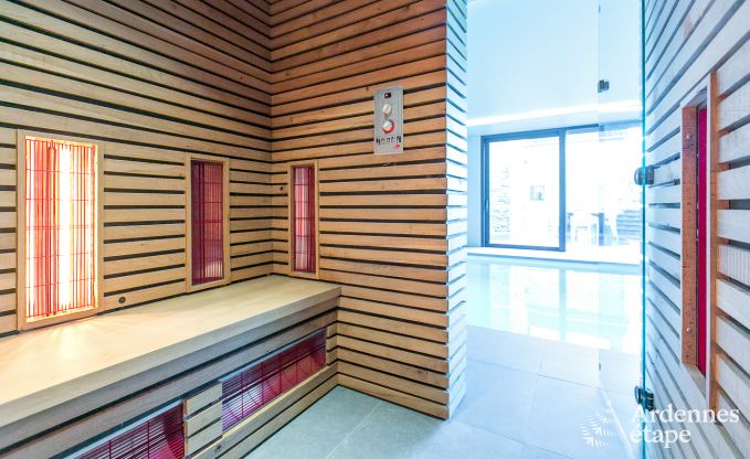 Ferienhaus Ohey 4/6 Pers. Ardennen Schwimmbad Wellness