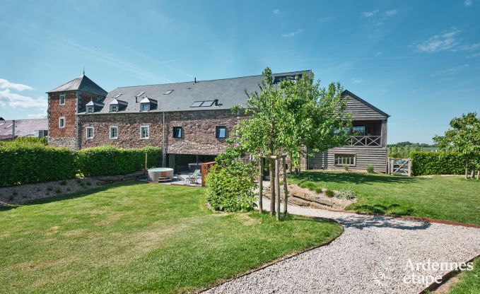 Ferienhaus Ohey 4 Pers. Ardennen Schwimmbad Wellness