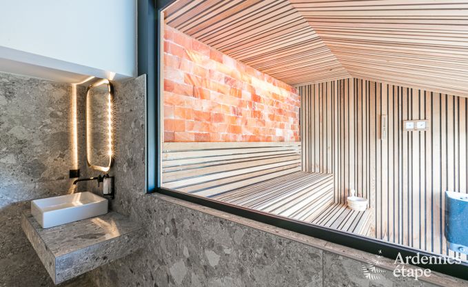 Ferienhaus Ohey 5 Pers. Ardennen Schwimmbad Wellness