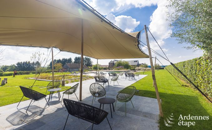 Ferienhaus Ohey 5 Pers. Ardennen Schwimmbad Wellness