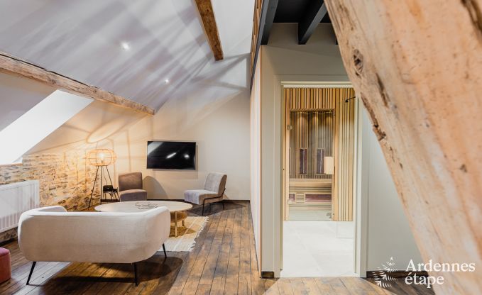 Ferienhaus Ohey 4 Pers. Ardennen Schwimmbad Wellness