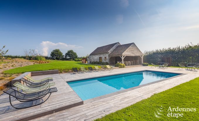 Ferienhaus Ohey 4 Pers. Ardennen Schwimmbad Wellness