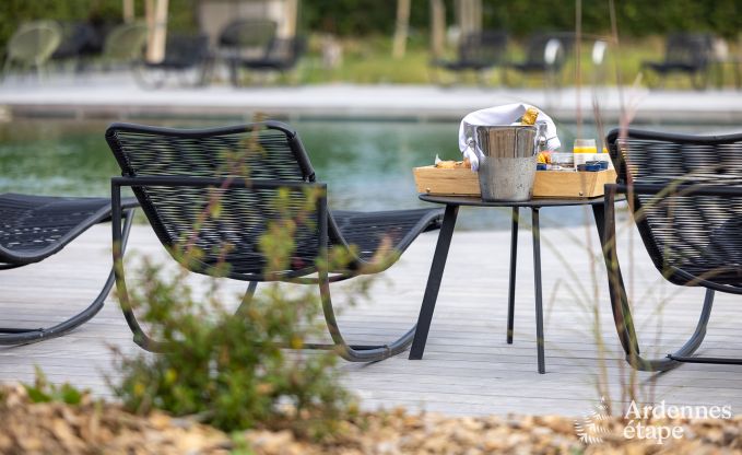 Ferienhaus Ohey 4 Pers. Ardennen Schwimmbad Wellness