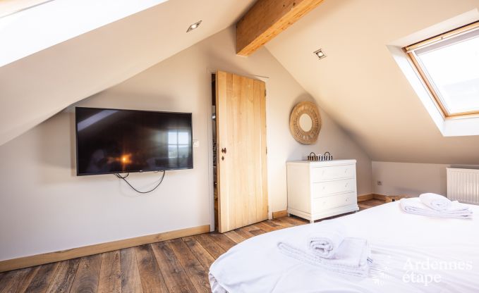 Ferienhaus Ohey 4 Pers. Ardennen Schwimmbad Wellness