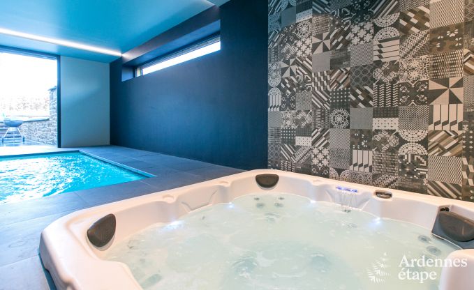 Ferienhaus Ohey 4/6 Pers. Ardennen Schwimmbad Wellness