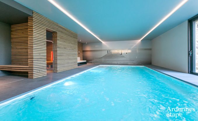 Ferienhaus Ohey 4/6 Pers. Ardennen Schwimmbad Wellness