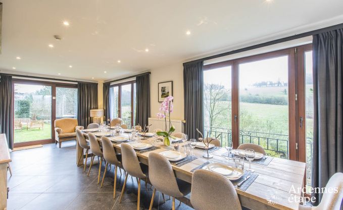 Wunderbar Ferienhaus in Onhaye mit Pool, Jacuzzi, Sauna und Spielzimmer fr 14 Personen in der Nhe von Dinant