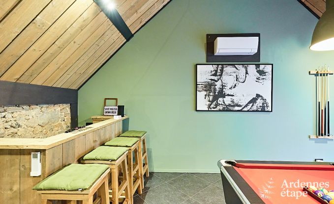 Wunderbar Ferienhaus in Onhaye mit Pool, Jacuzzi, Sauna und Spielzimmer f�r 14 Personen in der N�he von Dinant