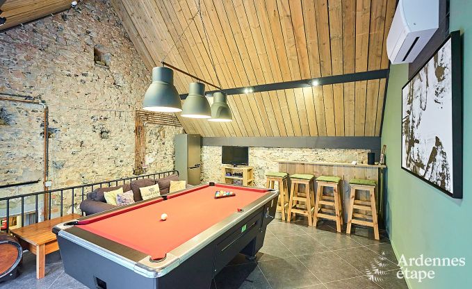 Wunderbar Ferienhaus in Onhaye mit Pool, Jacuzzi, Sauna und Spielzimmer f�r 14 Personen in der N�he von Dinant