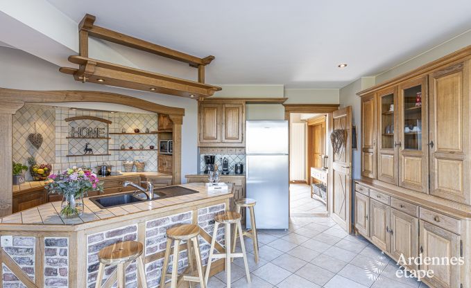 Ferienhaus Ouffet 9 Pers. Ardennen Schwimmbad Wellness