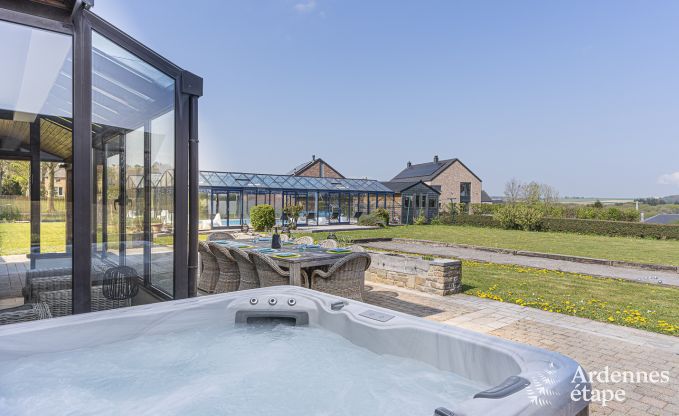 Ferienhaus Ouffet 9 Pers. Ardennen Schwimmbad Wellness