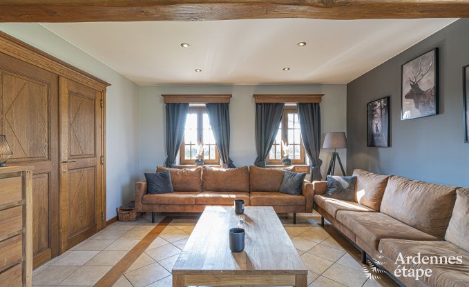 Ferienhaus Ouffet 9 Pers. Ardennen Schwimmbad Wellness